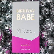 Load image into Gallery viewer, Chez Gagné - Birthyay Babe - Birthday Shower Steamers - Grapefruit