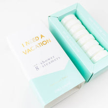 Load image into Gallery viewer, Chez Gagné - I Need a Vacation Shower Shower Steamers - Coconut Lime