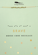Load image into Gallery viewer, Morse Code Necklaces