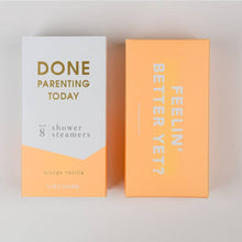 Load image into Gallery viewer, Chez Gagné - Done Parenting Today Shower Steamers - Orange Vanilla