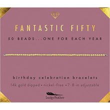 Load image into Gallery viewer, Lucky Feather Birthday Bracelets