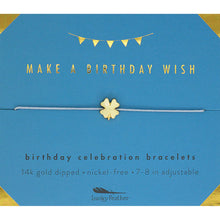 Load image into Gallery viewer, Lucky Feather Birthday Bracelets