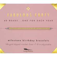 Load image into Gallery viewer, Lucky Feather Birthday Bracelets