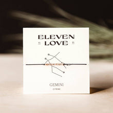 Load image into Gallery viewer, Gemini Zodiac Wish Bracelet