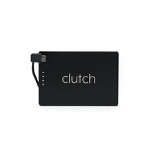 Load image into Gallery viewer, Clutch: World's Thinnest Portable Phone Charger (Android & iPhone 15/16 - Black)