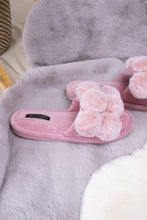 Load image into Gallery viewer, Pretty You London - Dolly Pom Pom Slippers in Pink: Pink / S = UK 3-4 / EU 36-37 / US 5-6

