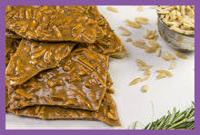 Load image into Gallery viewer, Rosemary Almond Butter Crunch with Organic Sugar: 4oz

