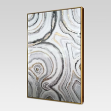 Load image into Gallery viewer, Geode Framed High Gloss Canvas 40" x 25"

