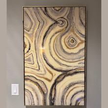 Load image into Gallery viewer, Geode Framed High Gloss Canvas 40" x 25"
