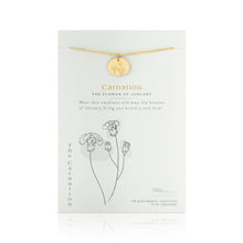 Load image into Gallery viewer, Birth Flower Necklace - January
