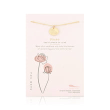 Load image into Gallery viewer, Birth Flower Necklace - June
