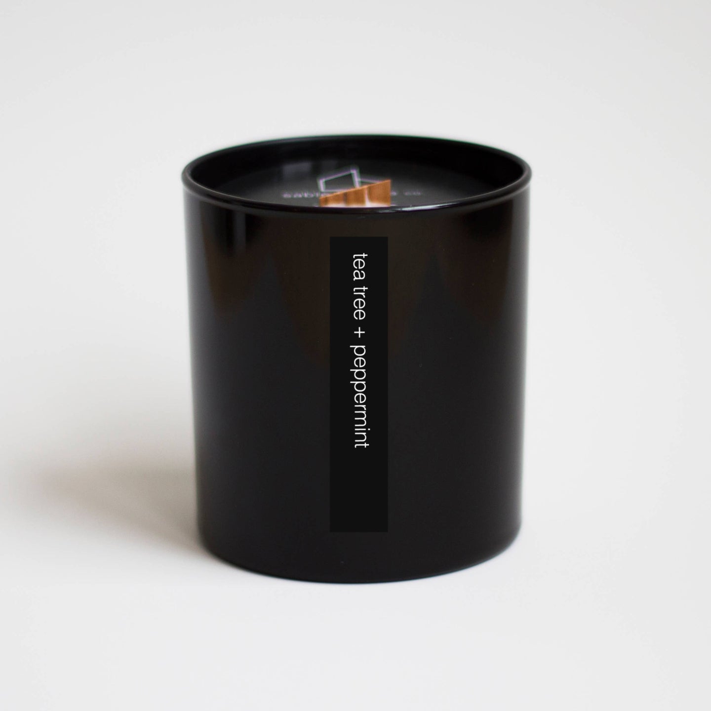 Sable Candle Co - tea tree + peppermint tumbler candle