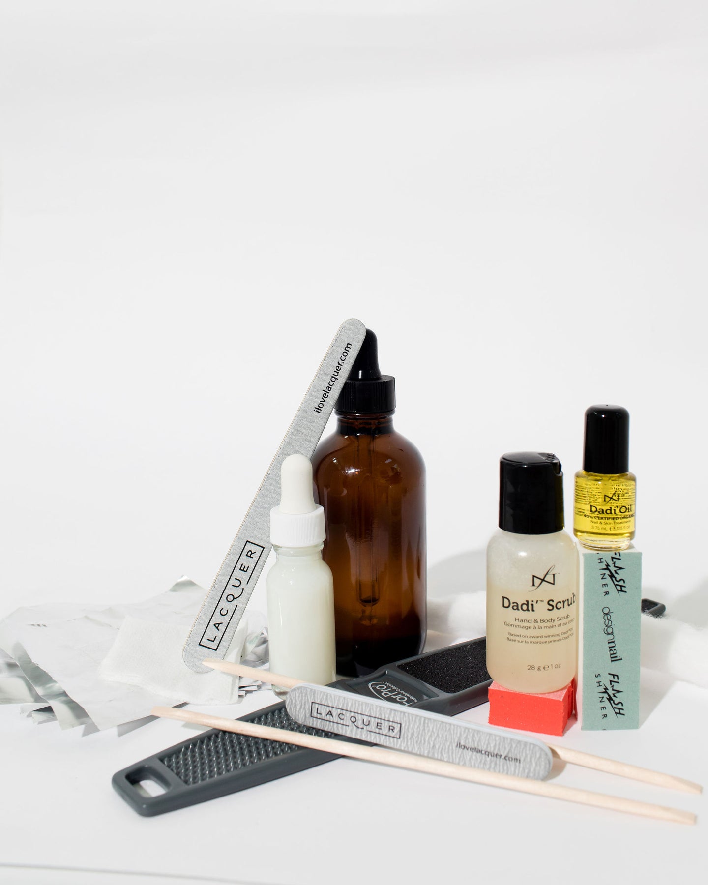 LACQUER At Home Everything Kit: Mani, Pedi + Gel Removal