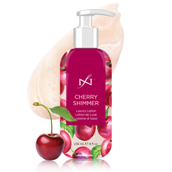 Limited Edition Cherry Shimmer Lotion 8oz